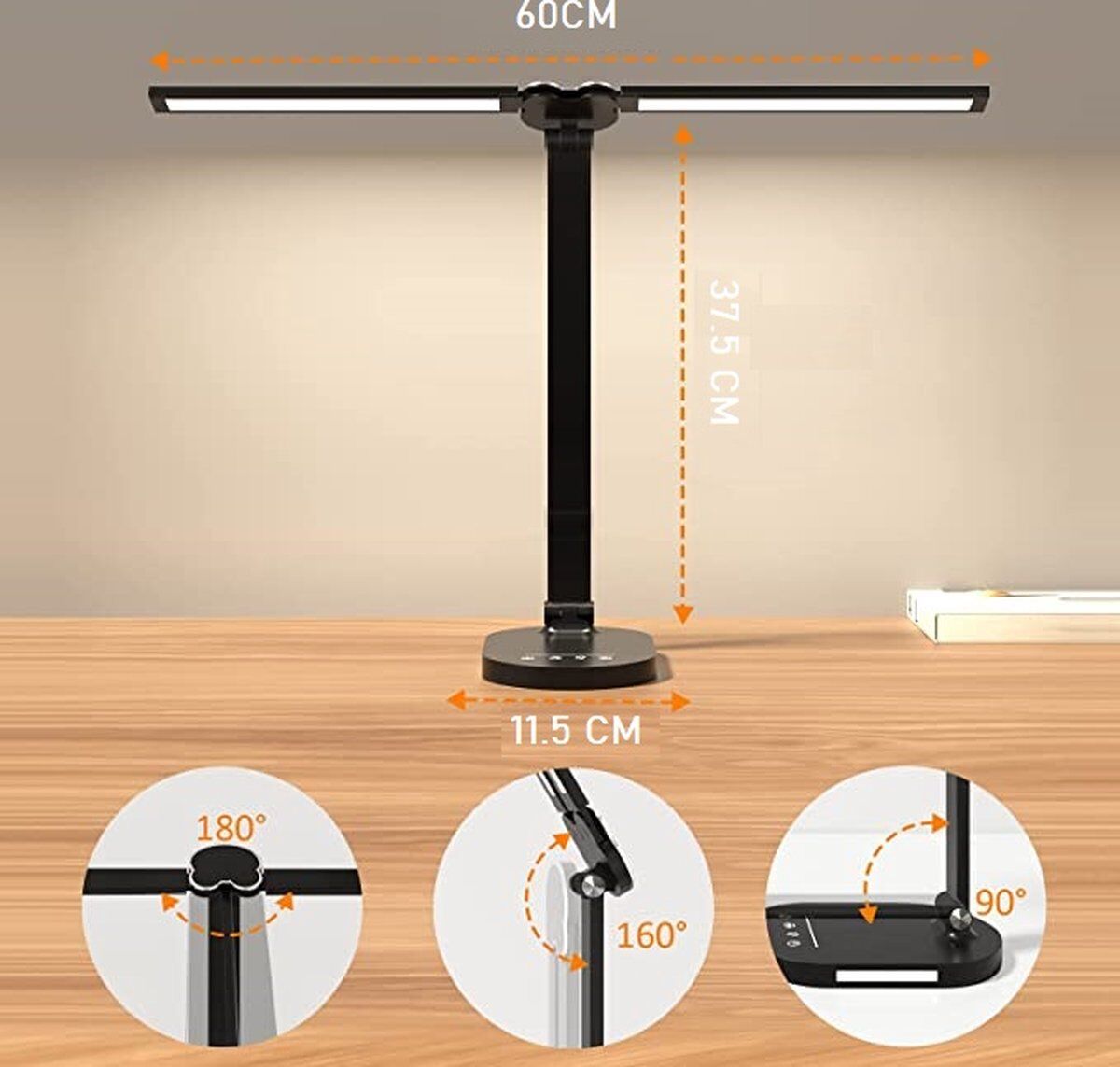 Bureaulamp LED – Tafellamp dimbaar