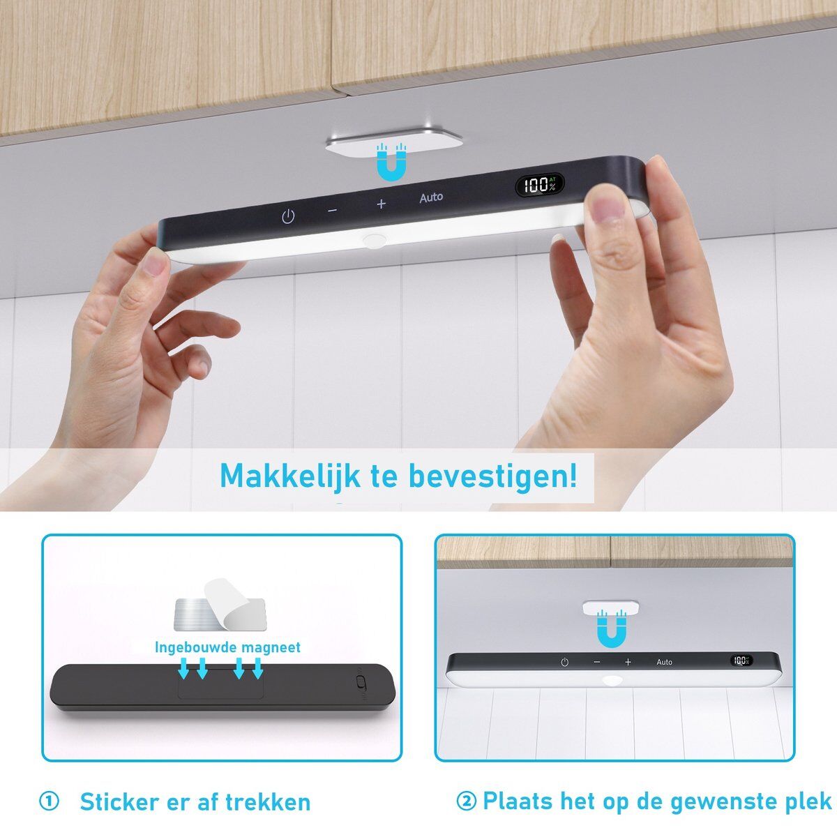 Kastverlichting met bewegingssensor