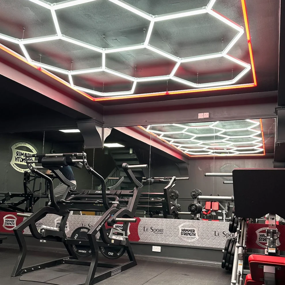 Hexagon garage verlichting