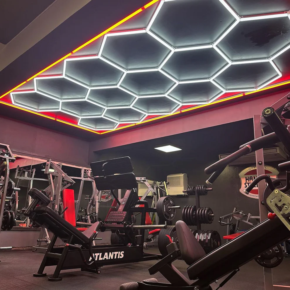 Hexagon garage verlichting