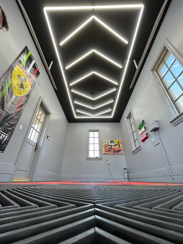 Hexagon garage verlichting