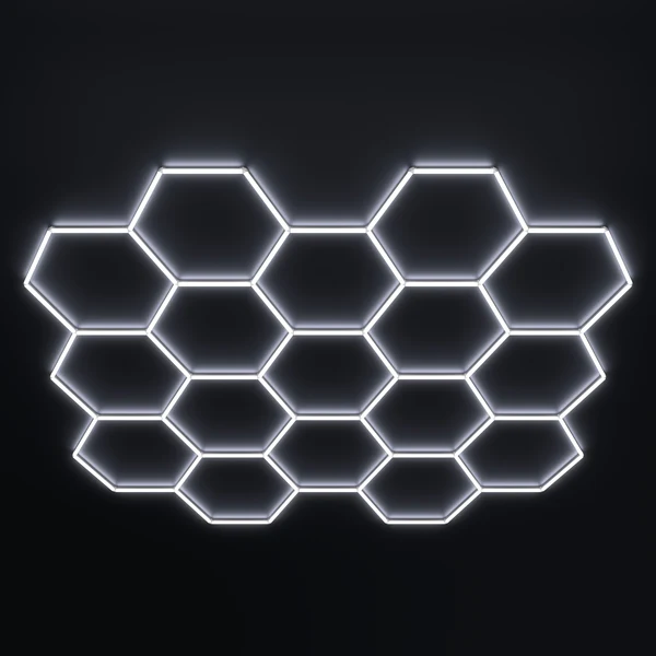 Hexagon led plafond