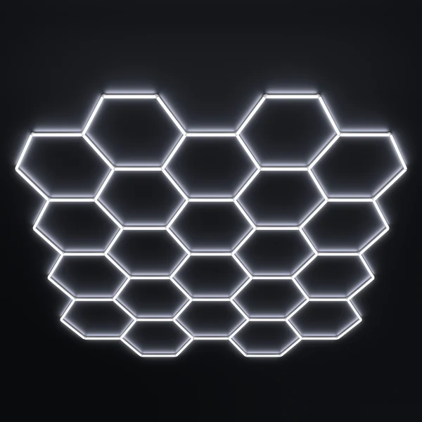 Hexagon led plafond