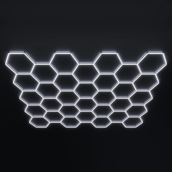 Hexagon led plafond