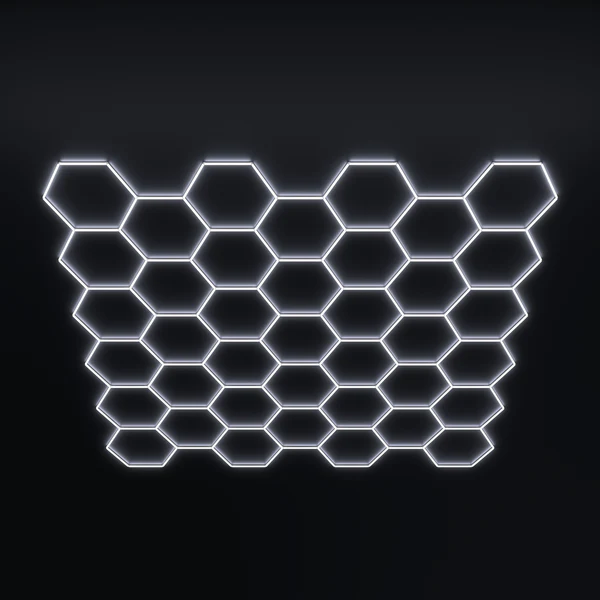 Hexagon led plafond