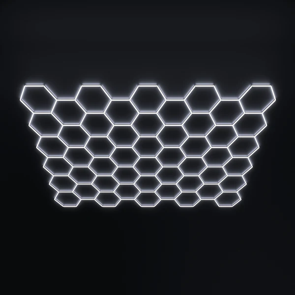 Hexagon led plafond
