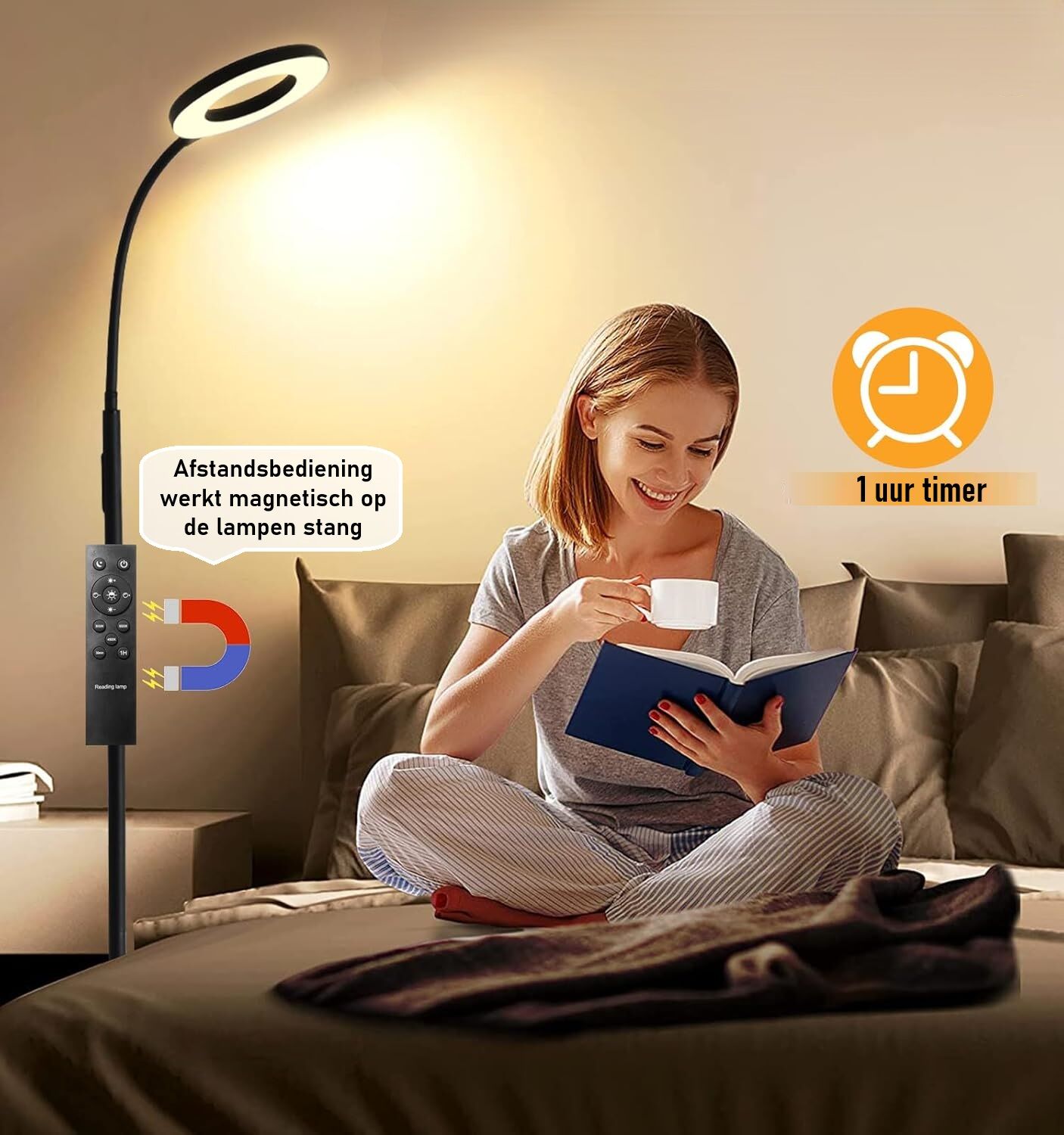 LED Vloerlamp Dimbaar